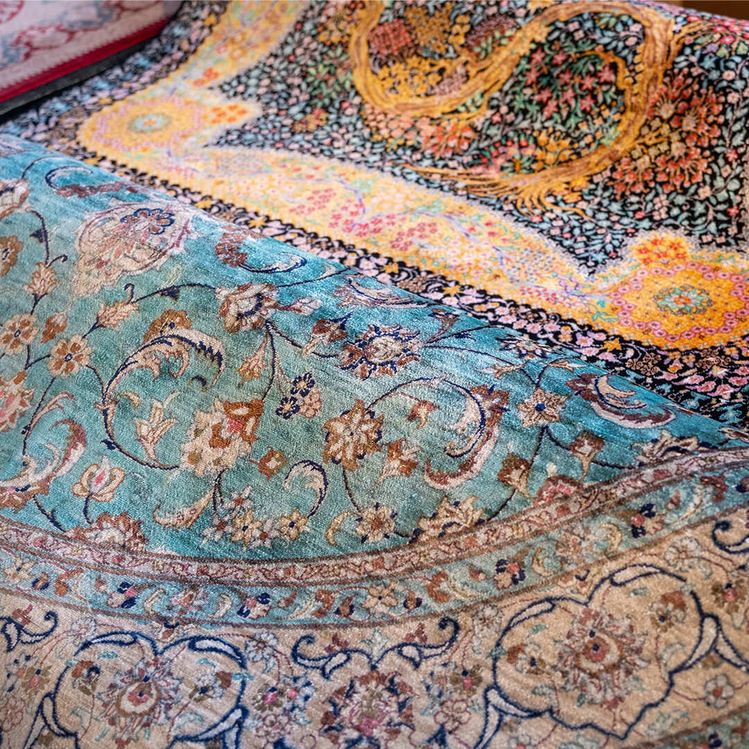 美しいペルシャ絨毯