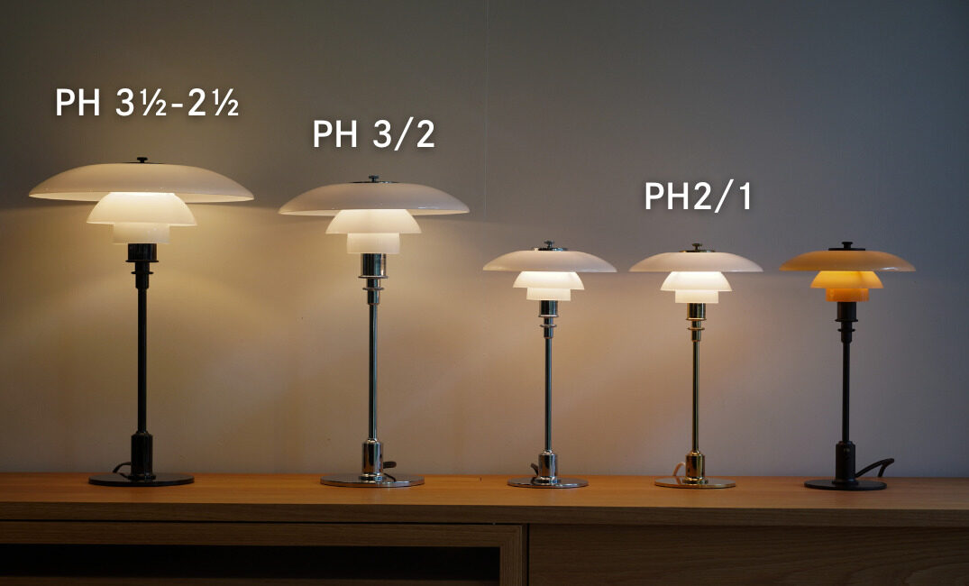 PHテーブルライト　大きさ