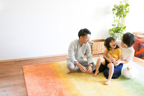 塩田家具 ハグみじゅうたん ており