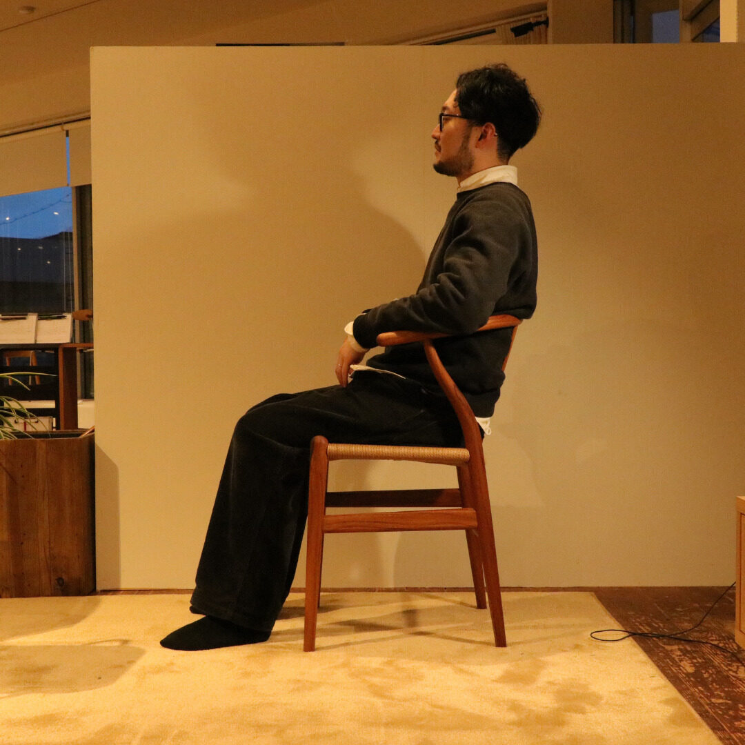 Yチェア 座り心地 45