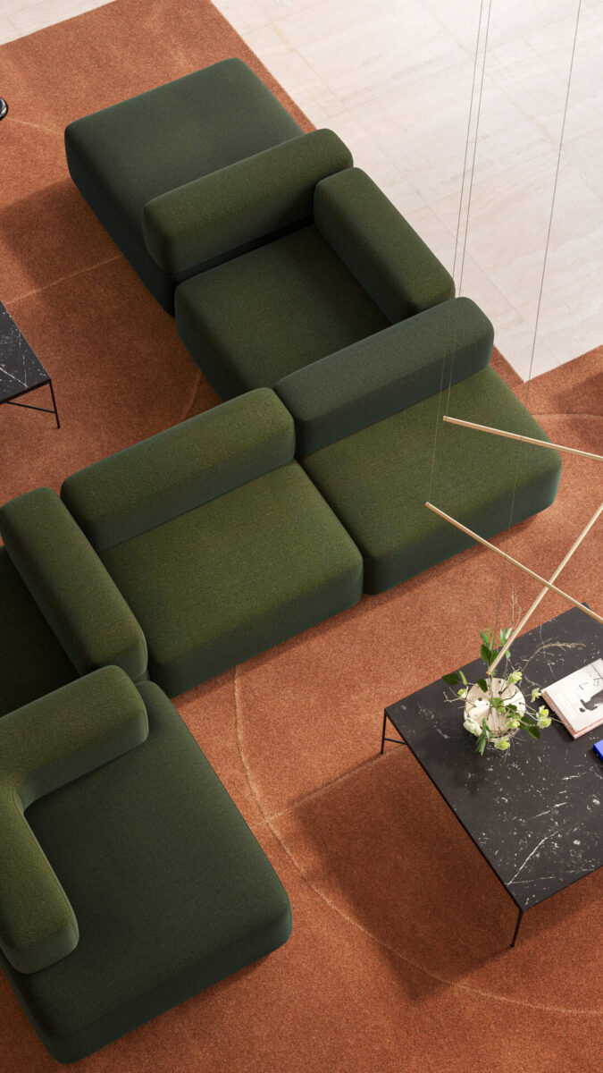 フリッツ・ハンセン 4シーター ソファ