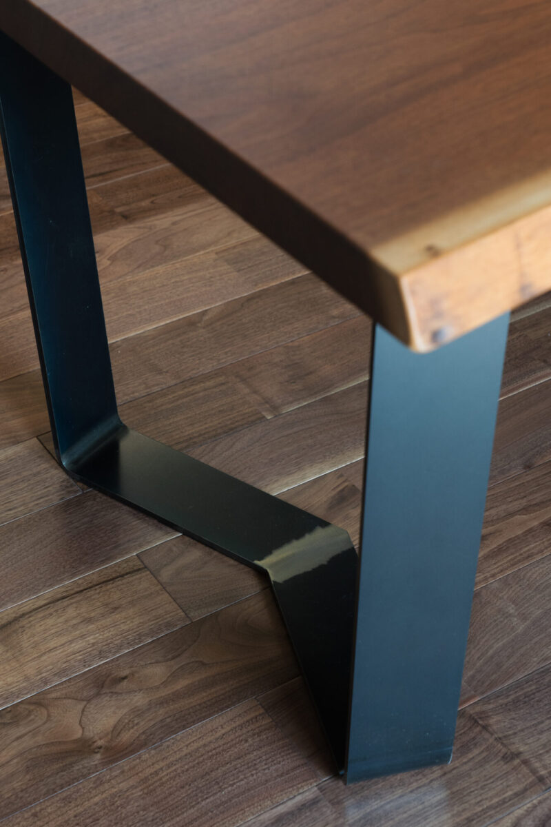 一枚板テーブル　長野県　塩田家具